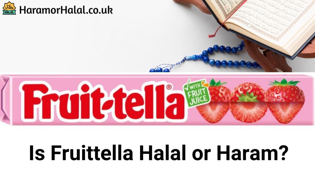 Is Fruittella Halal or Haram?