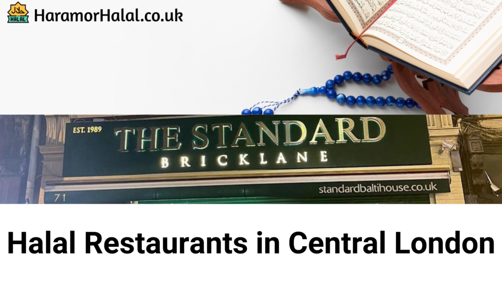 Halal Restaurants in Central London